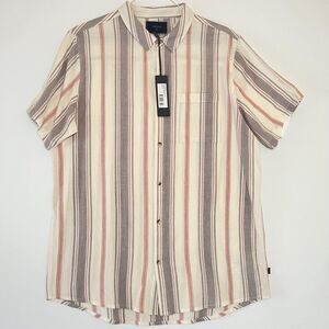 Rolla's Shirt Mens XL Multicolor Short Sleeve Button Up Rockabilly